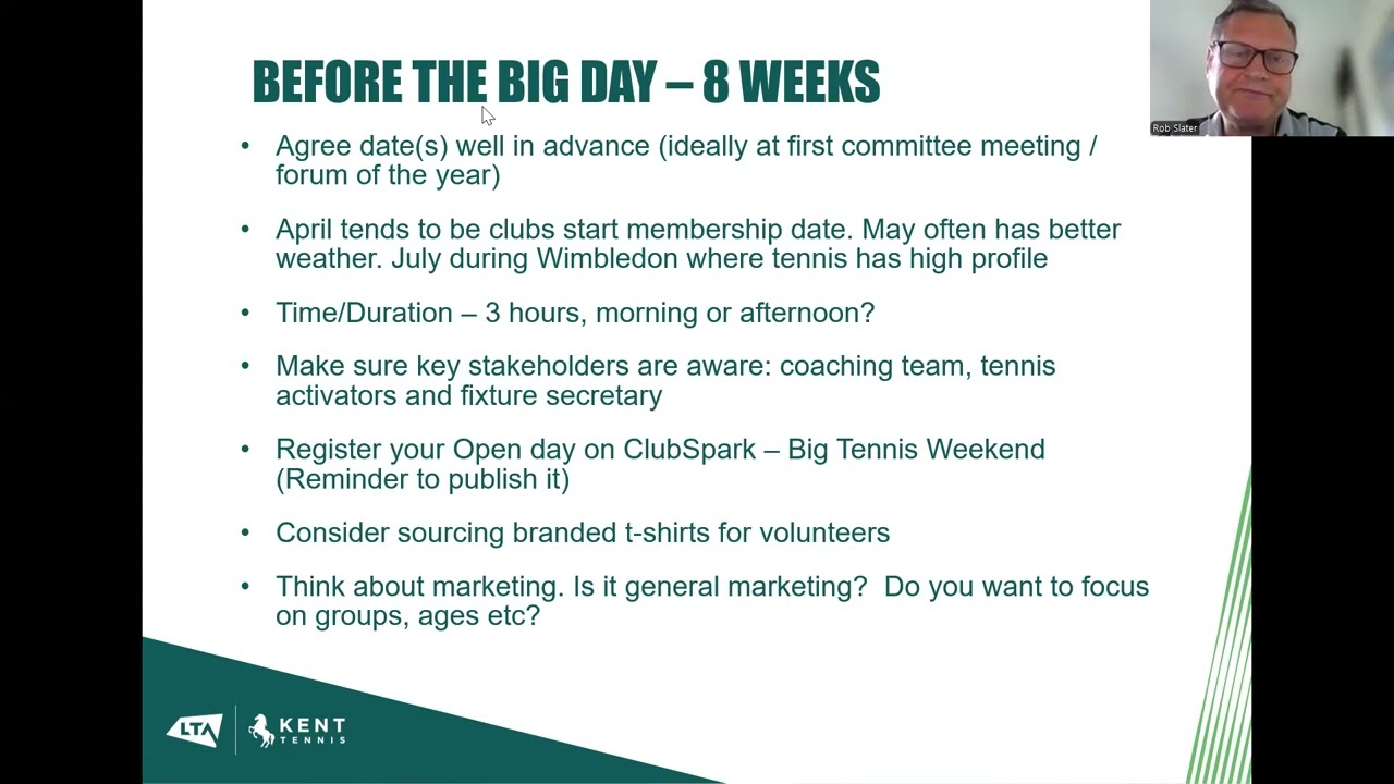 Kent Tennis Coffee Morning - Tuesday 20 January 2026