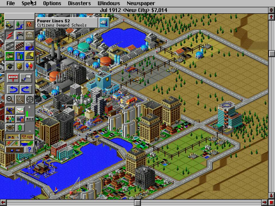 SimCity 2000 (DOS, 1993)