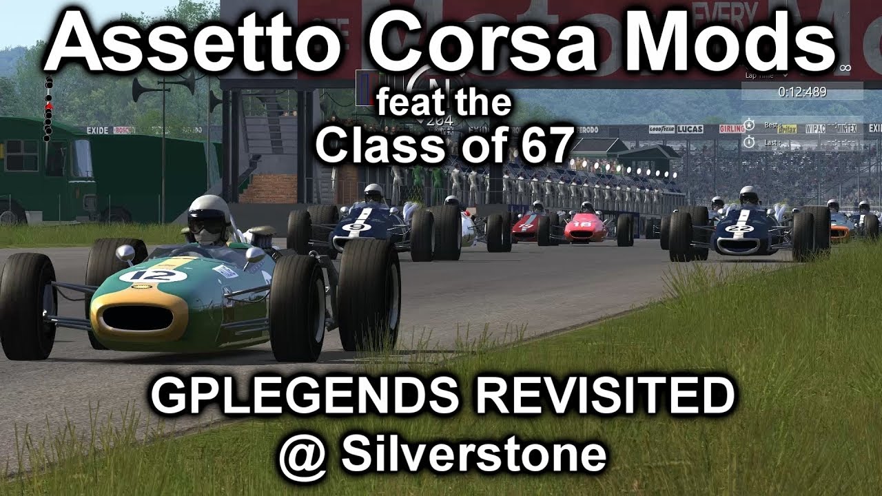 Assetto Corsa MODS - GPLegends Revisited - The CLASSIC F1 67 Legends MOD