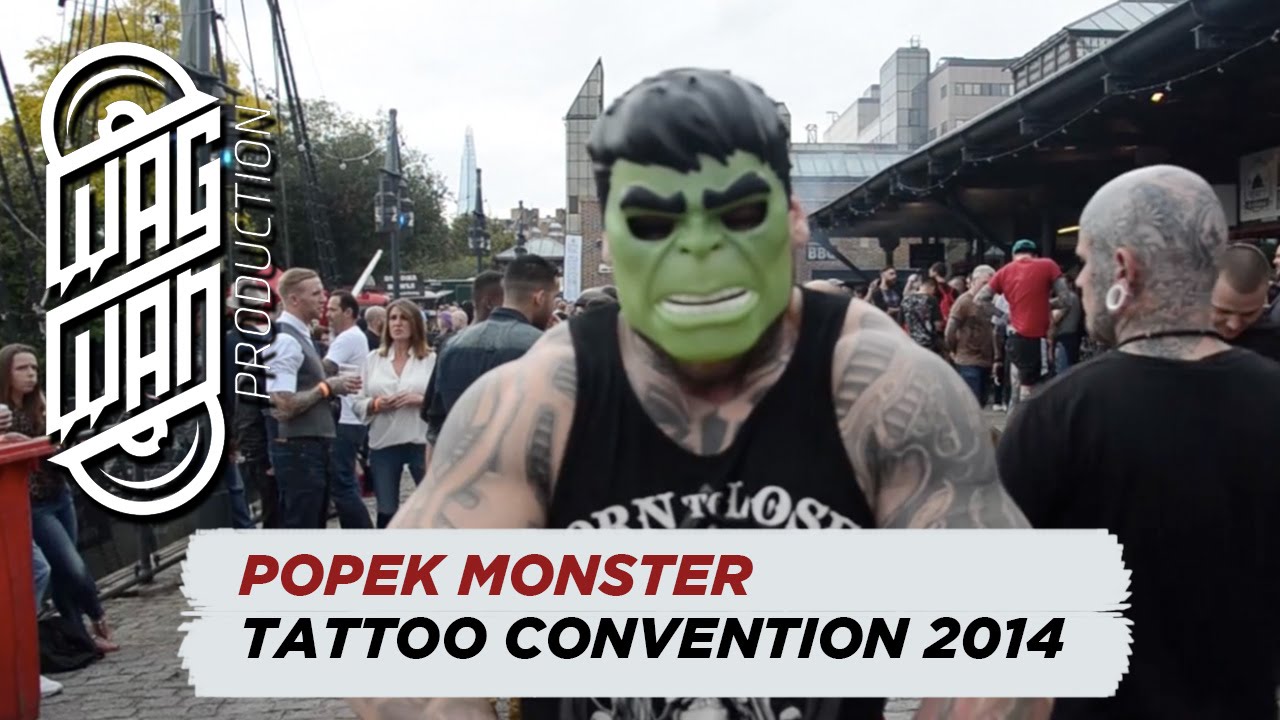 POPEK MONSTER & WAGWAN CREW @ TATTOO CONVENTION 2014