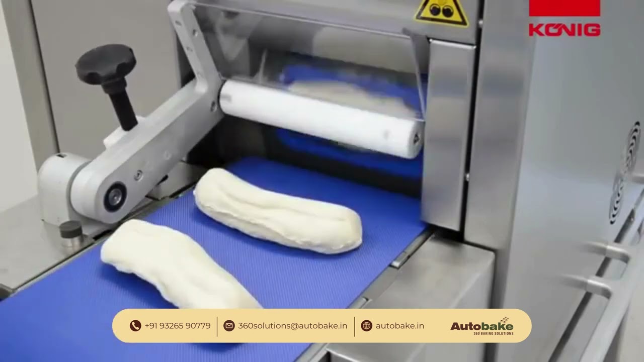 Mini Rex Multi - The fully automatic Dough Divider & Rounder for Buns from König -A baking genius!