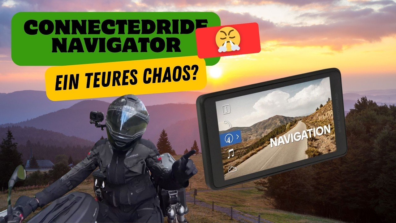 BMW ConnectedRide Navigator – Ein teures Chaos? Probleme mit Import, Navigation & Konnektivität!