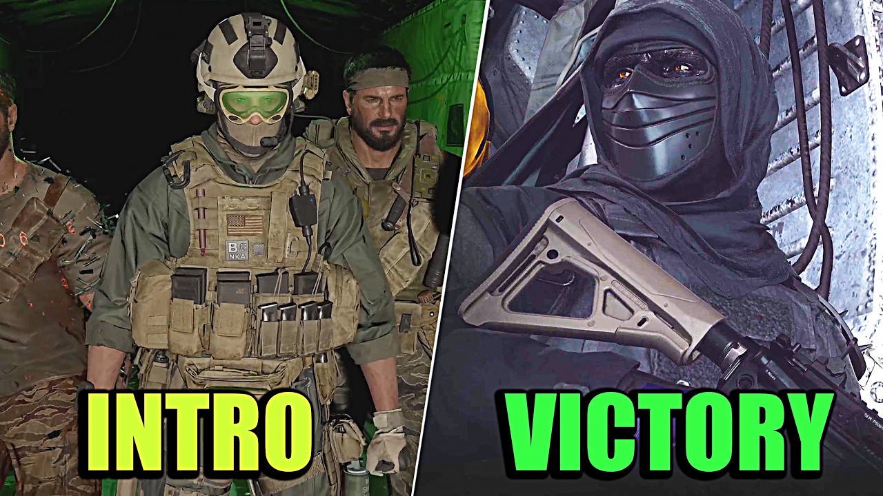 Warzone - New Verdansk Plane Intro and Victory Cutscene
