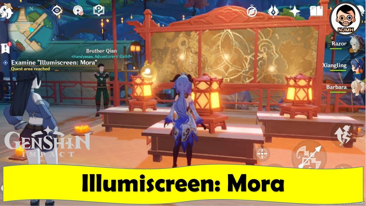 Complete "Illumiscreen: Mora" | The Illumiscreen: II | Genshin Impact | NJMH Gaming