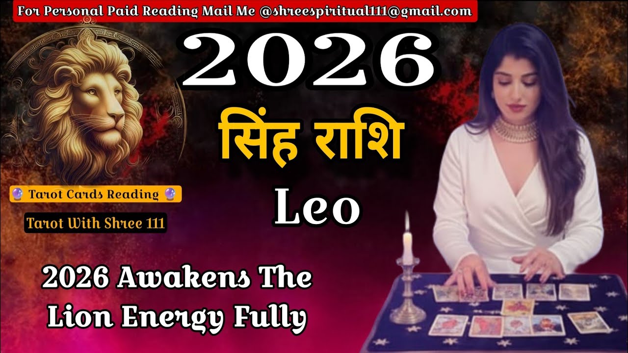 ♌ सिंह राशि Leo 2026 Tarot Prediction | Claim your destiny that was always yours।#LeoTarot