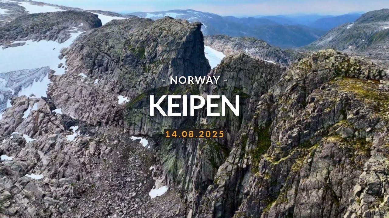 Keipen &ndash; from sea level to almost 1,500 m, fjords on one side, glaciers on the other