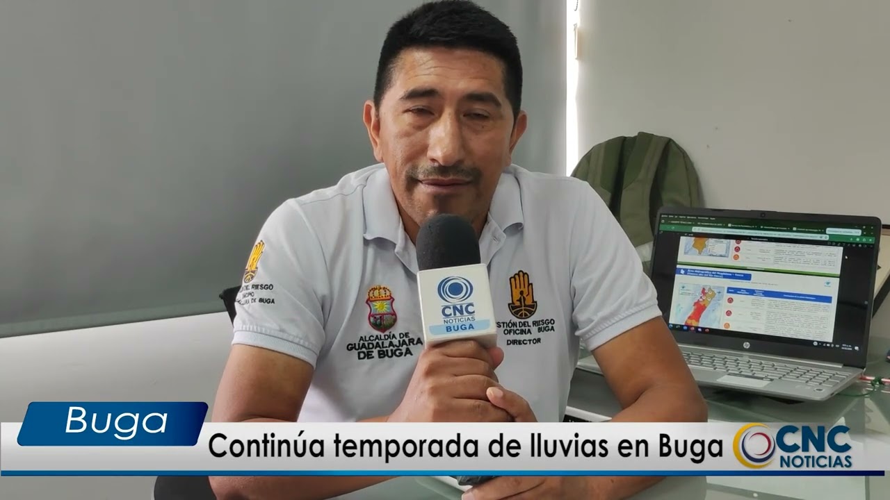 Continúa temporada de lluvias en Buga