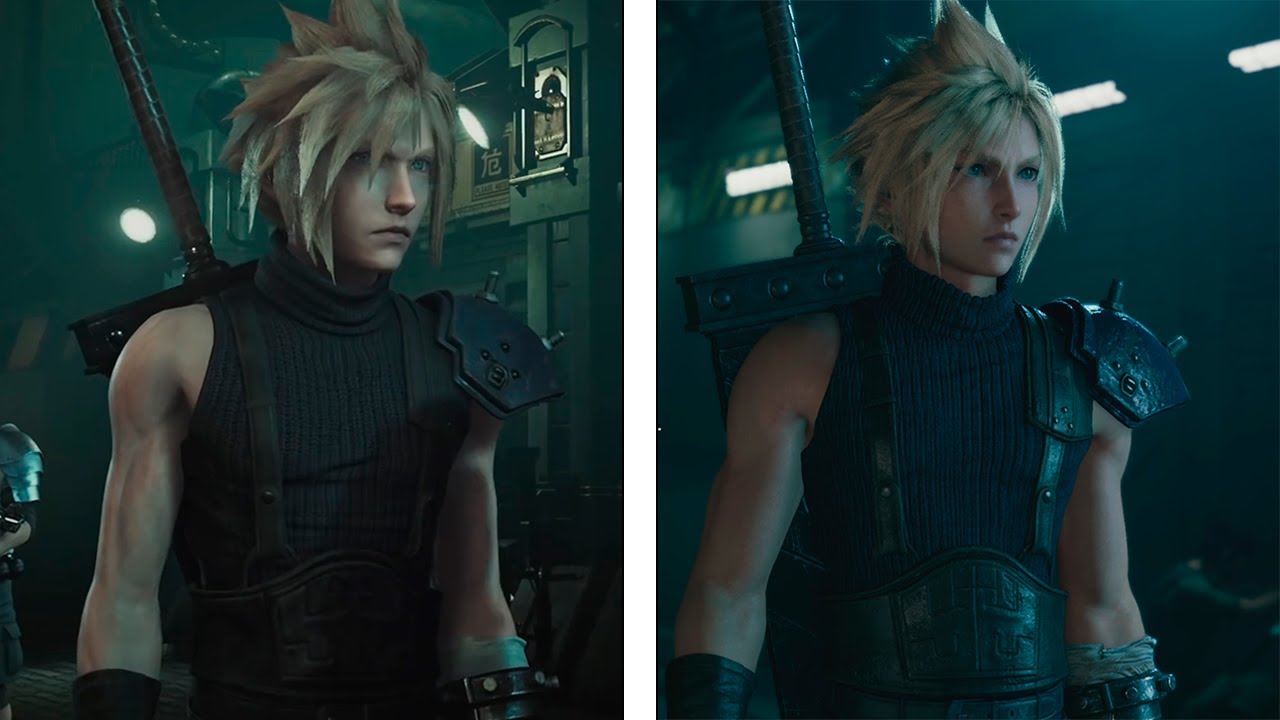 Final Fantasy VII Remake | Reveal Trailer VS 2020 Demo Version | Graphics Comparison