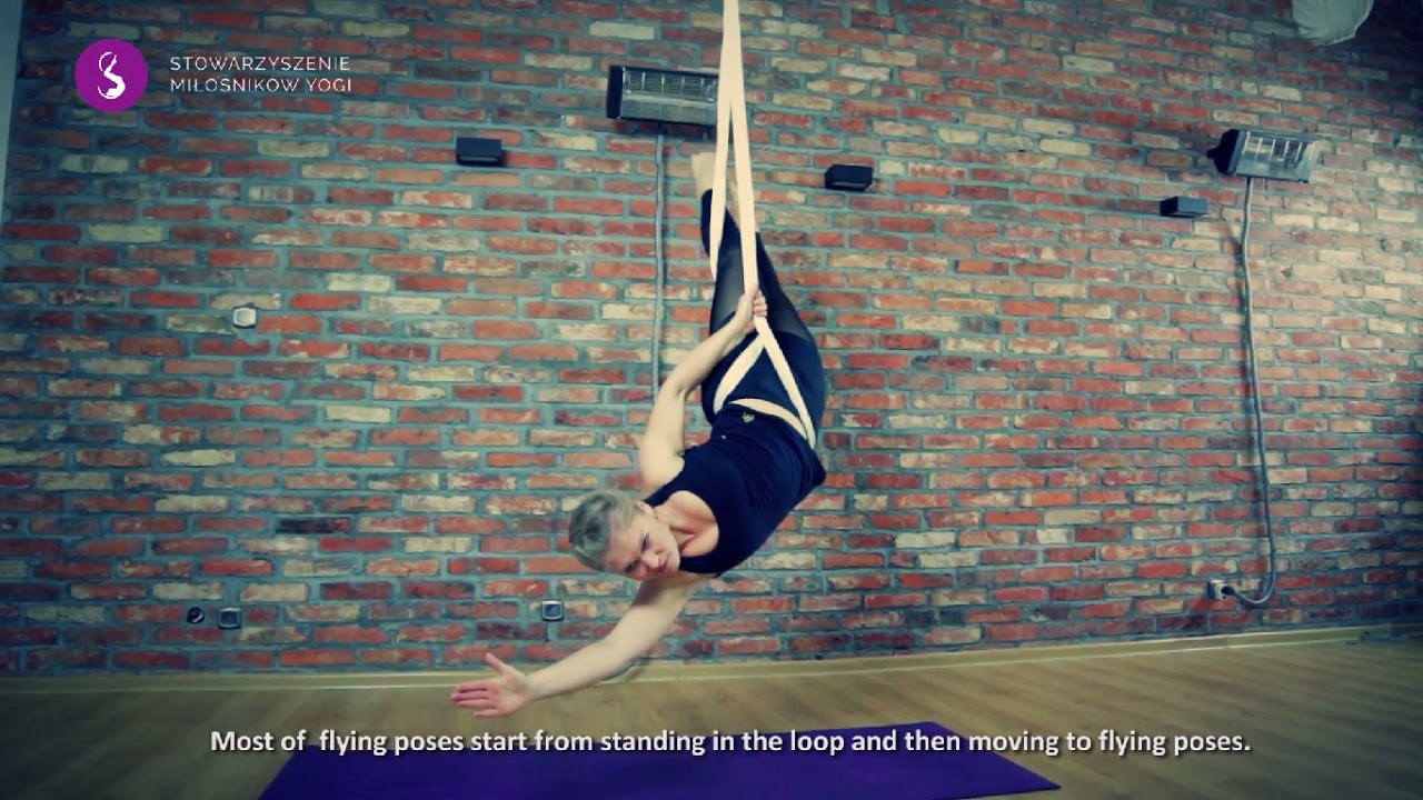 Joga w powietrzu / Aerial Yoga with Agnieszka Łukowicz