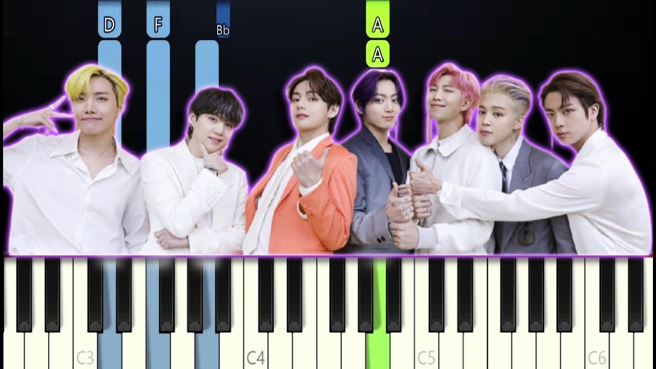 BTS - Take Two (Piano Tutorial)
