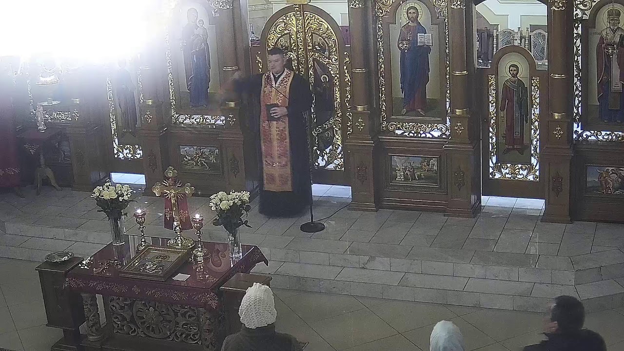 22.02 Неділя сиропусна Свята Літургія . Вечірня всепрощення.18:00 год