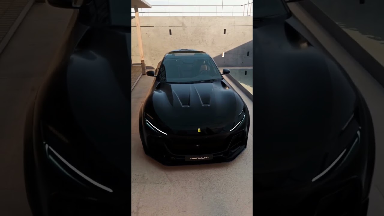 Ferrari | Purosangue Magnos | Black Venuum Edition | Venom | Limited Edition | @autoworld_official