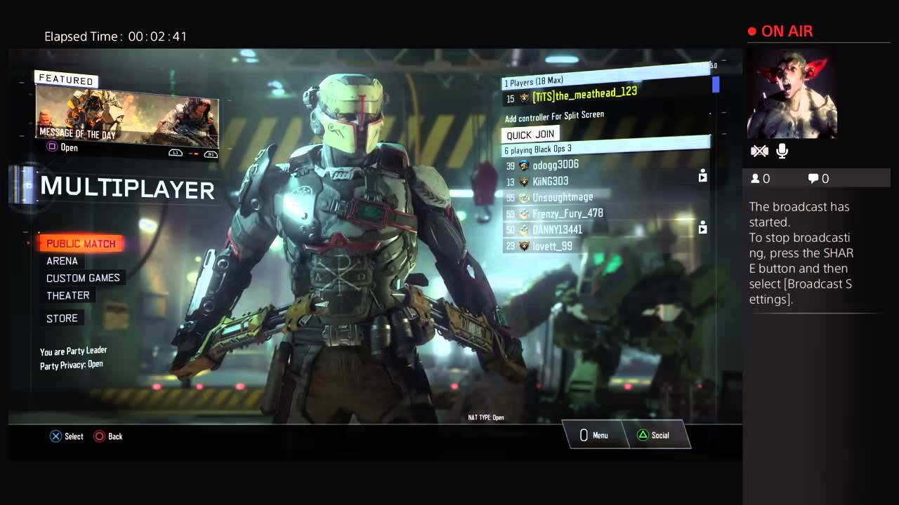 the_meathead_123's Live PS4 Broadcast