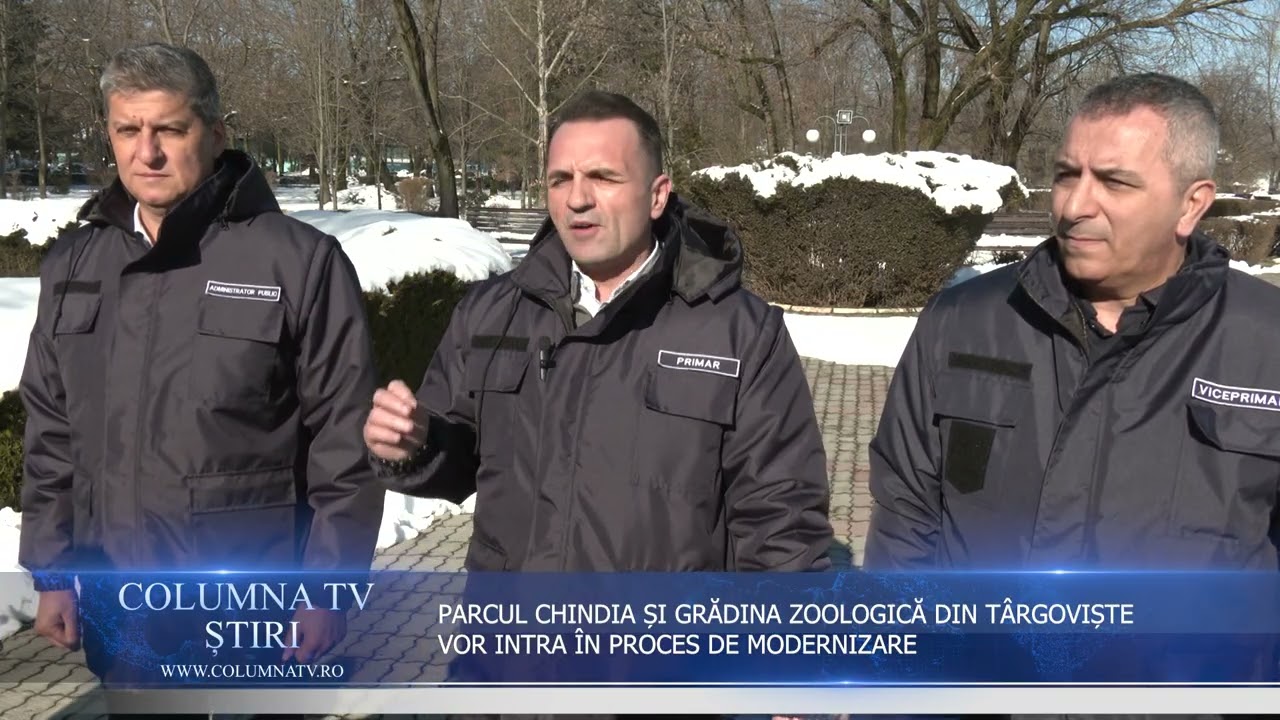 PARCUL CHINDIA ȘI GRĂDINA ZOOLOGICĂ DIN TÂRGOVIȘTE VOR INTRA ÎN PROCES DE MODERNIZARE