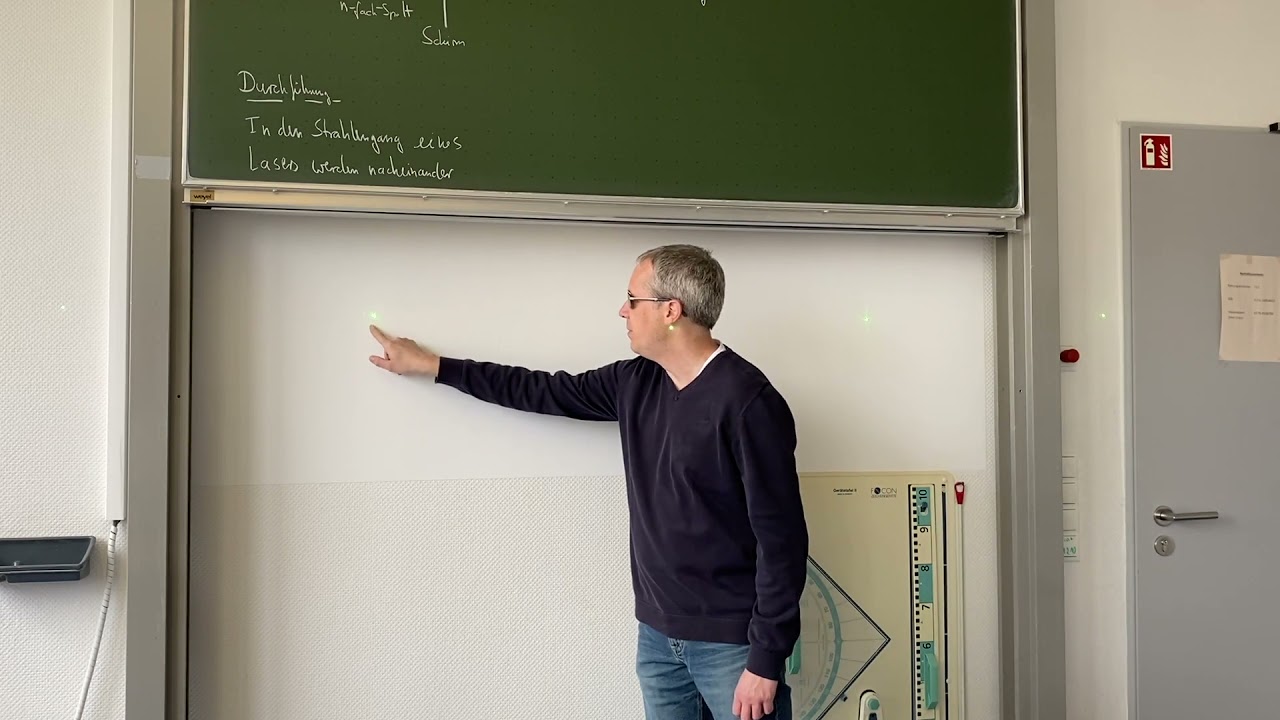 Physik - Vom Doppelspalt zum Gitter