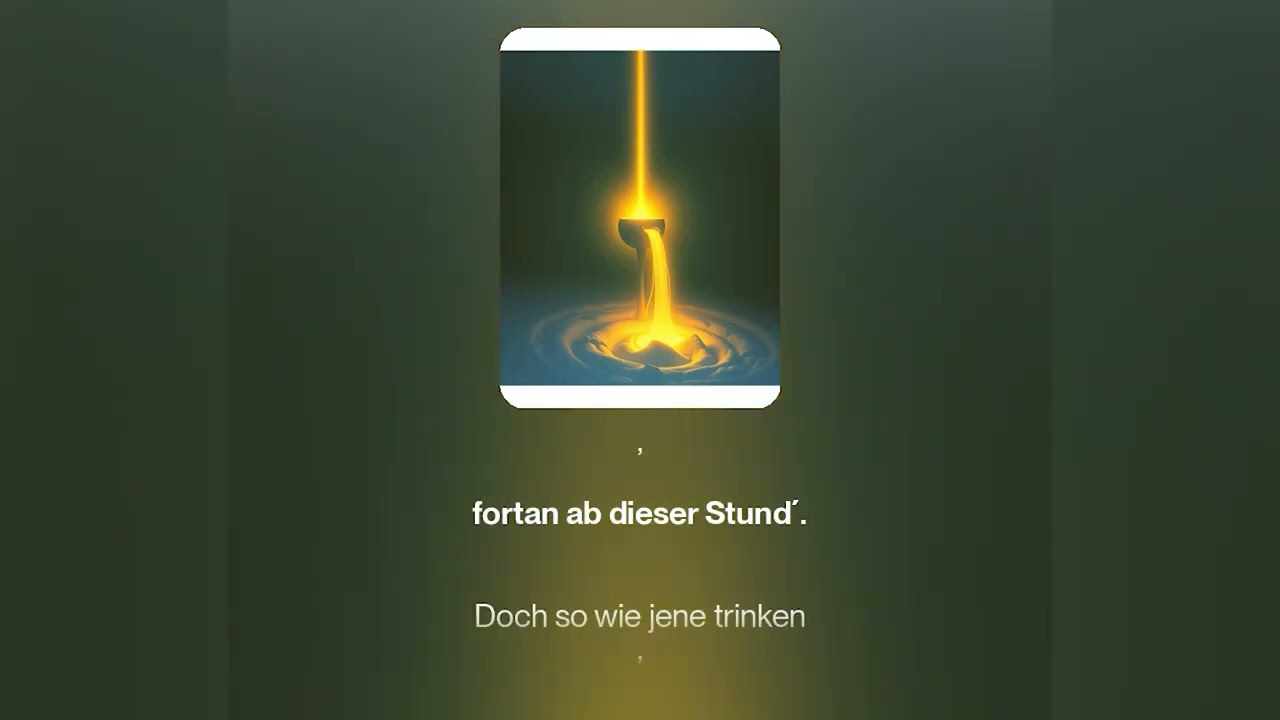 Becher, Kelch und Schalen - (Offenbarung 15:6,7; Matthäus 