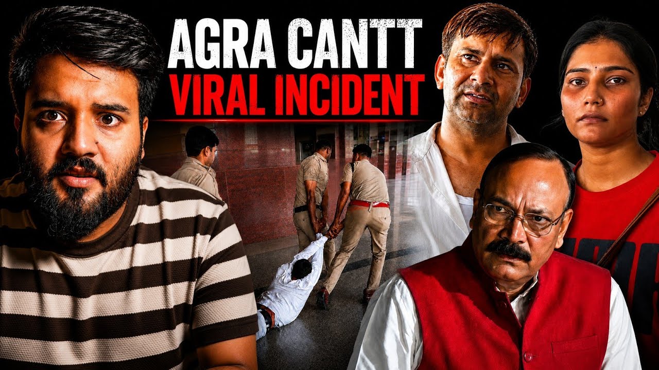 🚨 Agra Cantt Railway Station Viral Incident | My Reaction