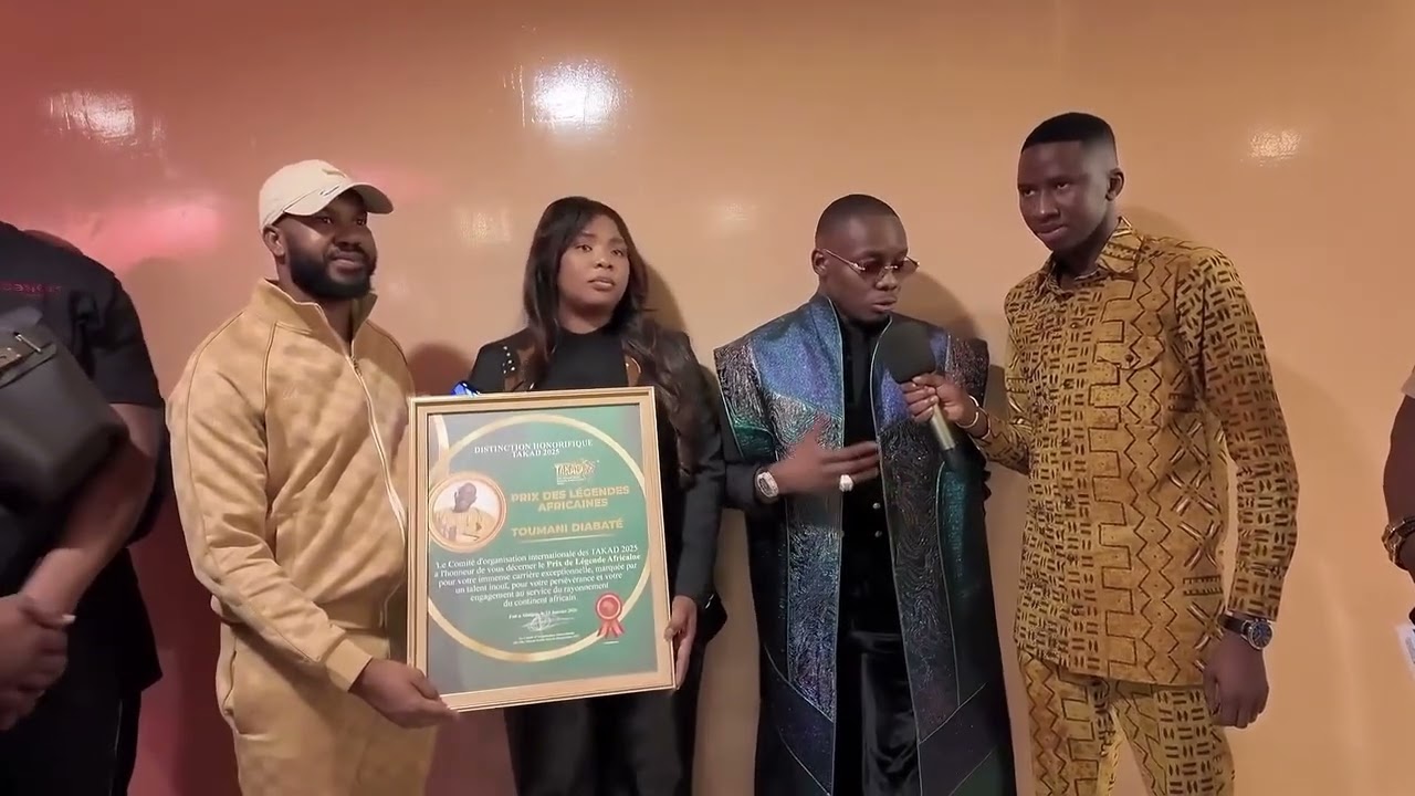 TAKAD’OR à Abidjan : Toumani Diabaté honoré par le Prix de la Légende Africaine (à titre posthume)