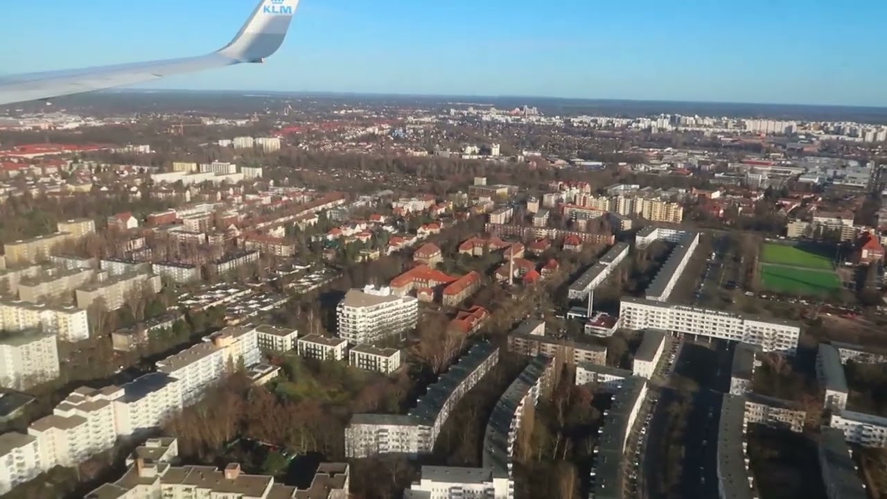 LANDING AT THE FORMER BERLIN TEGEL AIRPORT