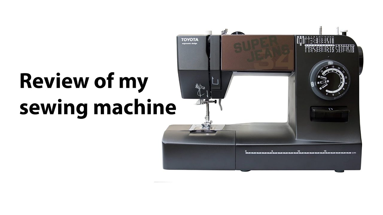 My Sewing Machine: Toyota Super Jeans 34B