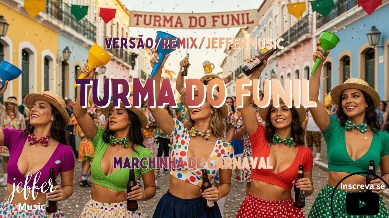 Marchinhas de Carnaval    Turma Do Funil Versão/Remix/JefferMusic