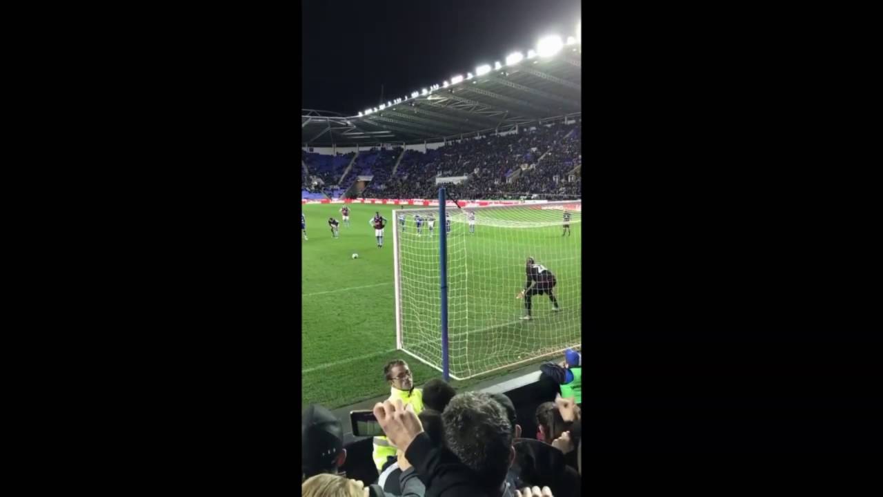 Jordan Ayew Last Minute Penalty /Fan Drops Phone Mid Celebration/ Aston Villa Beat Reading