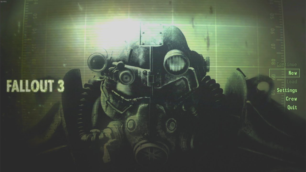 Fallout 3 Main Menu in 2022