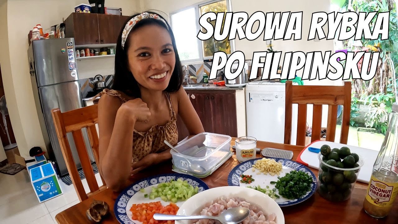 Filipińskie KINILAW najlepszy sposób na jedzenie surowej ryby - LEPSZE niż SUSHI i CEVICHE