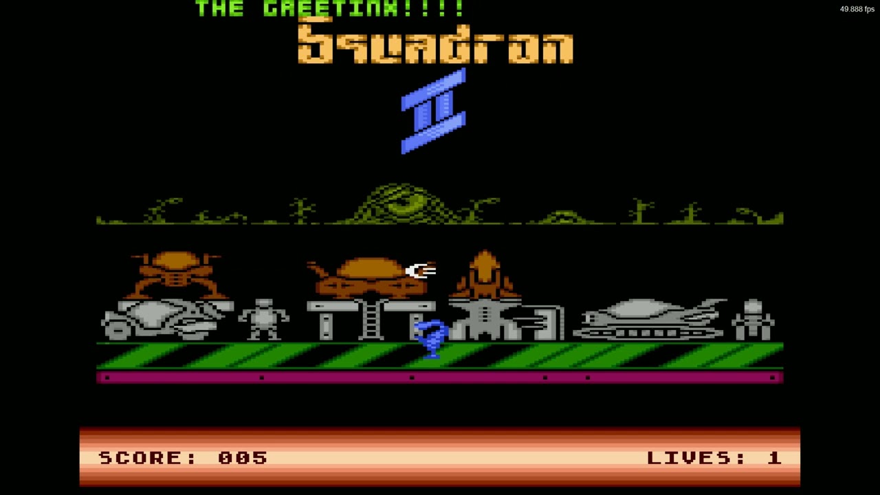 The Game Demo by Hot Steel Software and The Unknown Base (Atari 8 bit)