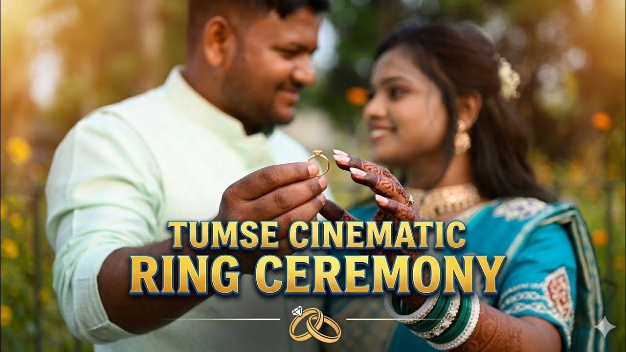 Tum se. cinematic video ring ceremony#viralvideo #wedding #love 
