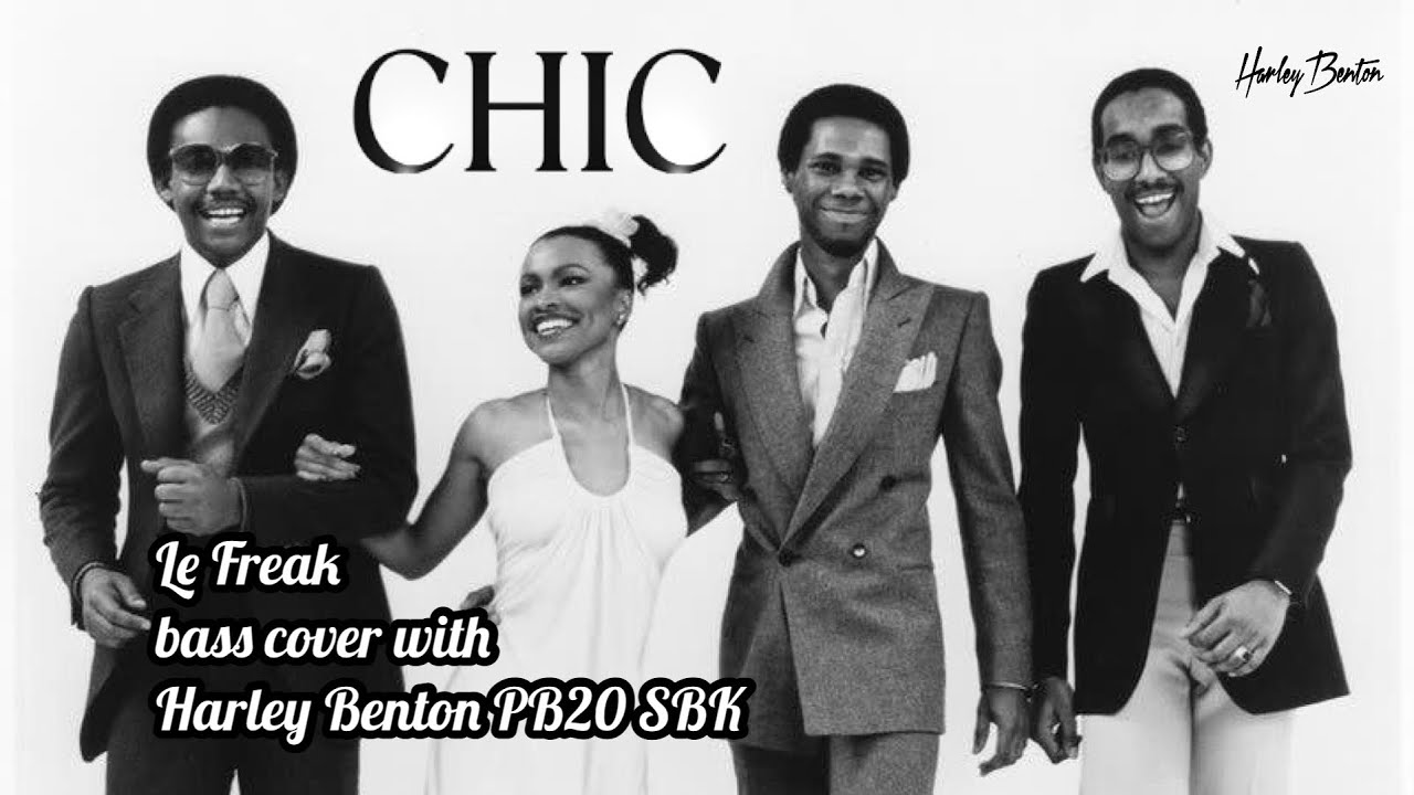 Chic - Le Freak (bass cover with Harley Benton PB20 SBK)