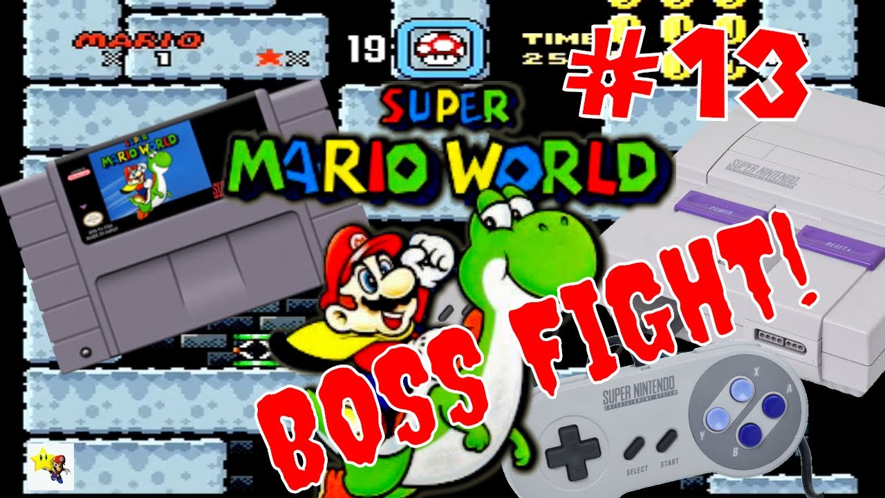 SUPER MARIO WORLD  BOSS FIGHT  Episode #13 Morton's Castle