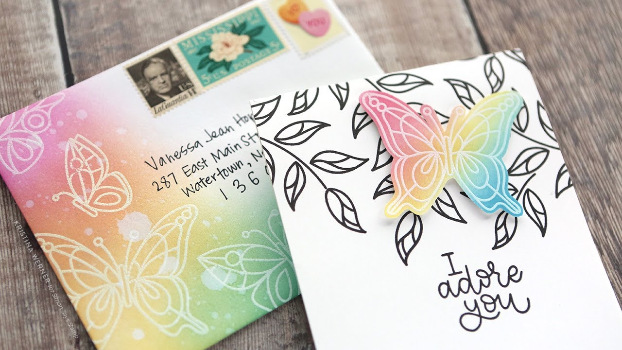 Matching Card & Envelope - More Monthly Card Kit Inspiration with Kristina Werner!