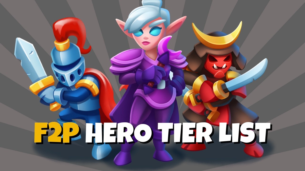 HvH F2P Heroes Tier List | Best F2P Heroes In HvH