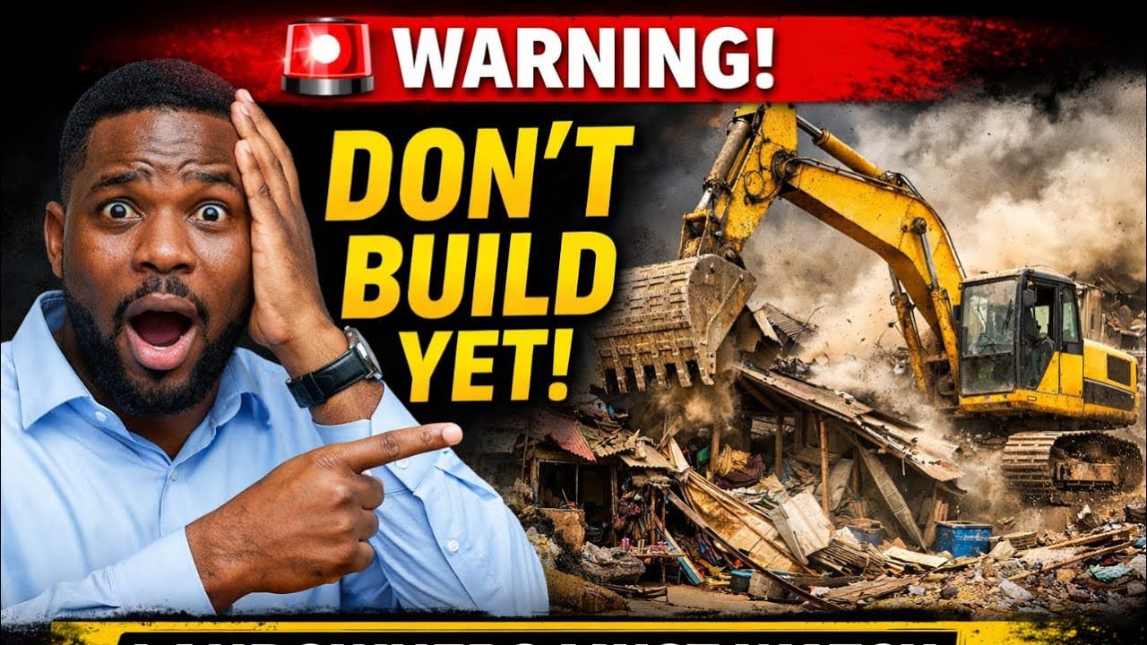 WATCH THIS FIRST— Why Buildings Are Being DEMOLISHED in Nigeria.
