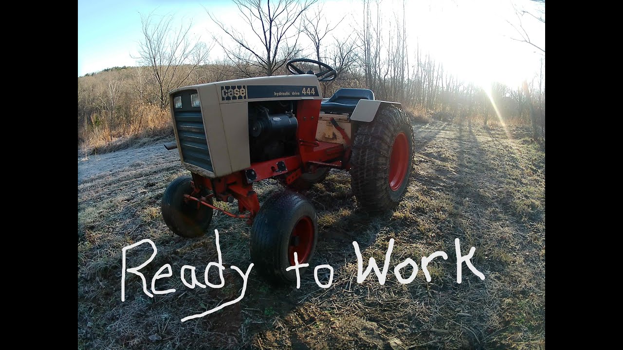 1971 Case 444 gets finished and ready for work.