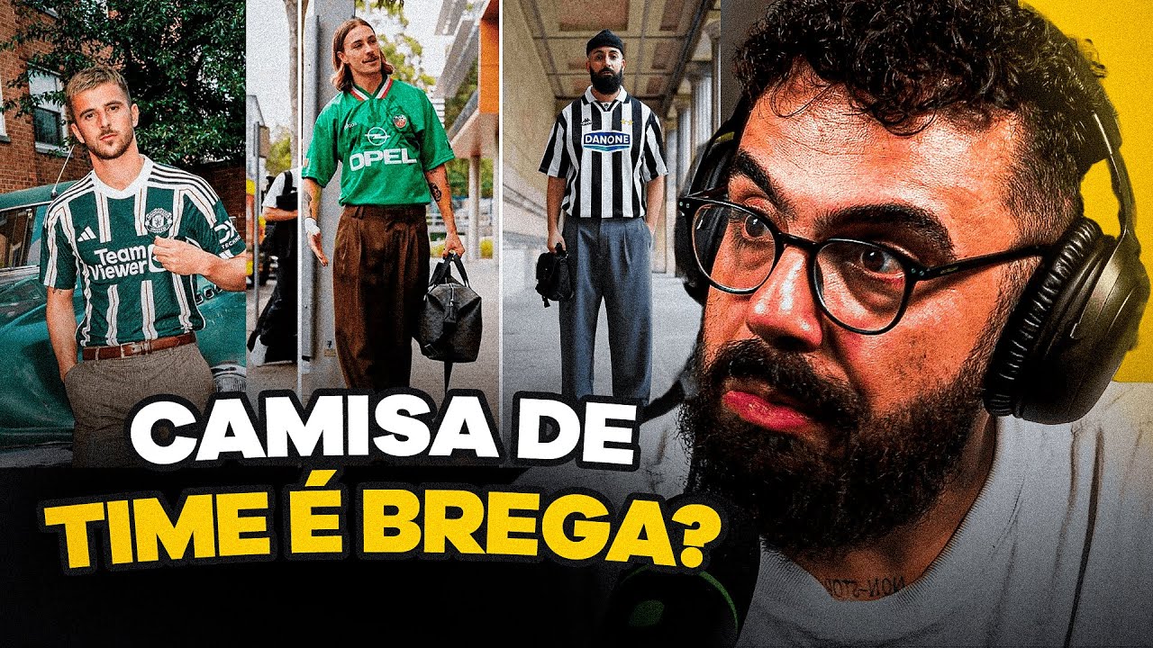 USAR CAMISA DE TIME É BREGA? | MODA MASCULINA 2026