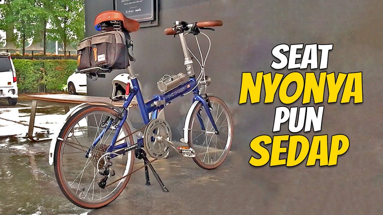 REVIEW KHS FOLDING BIKE SET UP CLASSIC | KHS BICYCLE | BARANG SHOPEE | GENG BASIKAL LIPAT