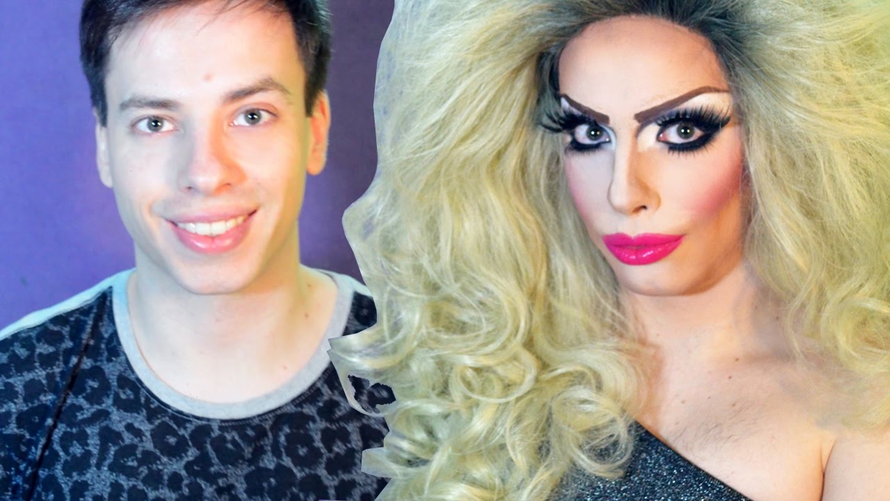 Alyssa Edwards Make Up Transformation Tutorial