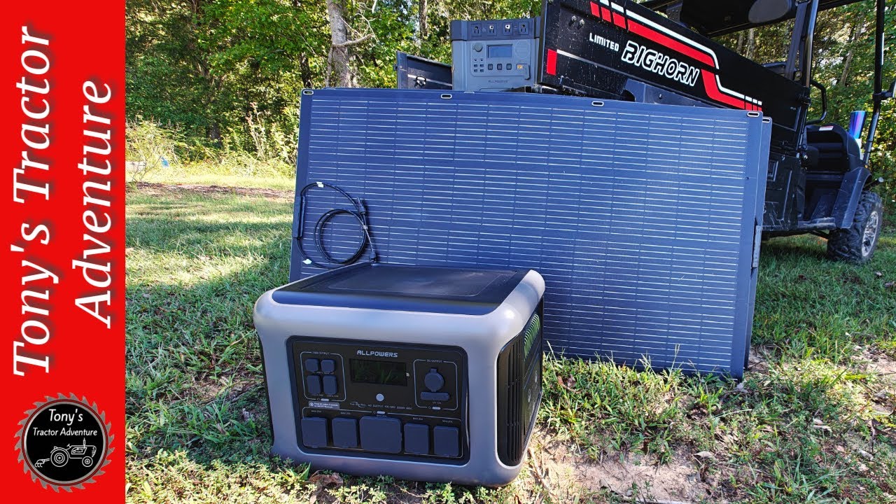 Solar Generators for Emergencies- Allpowers R2500