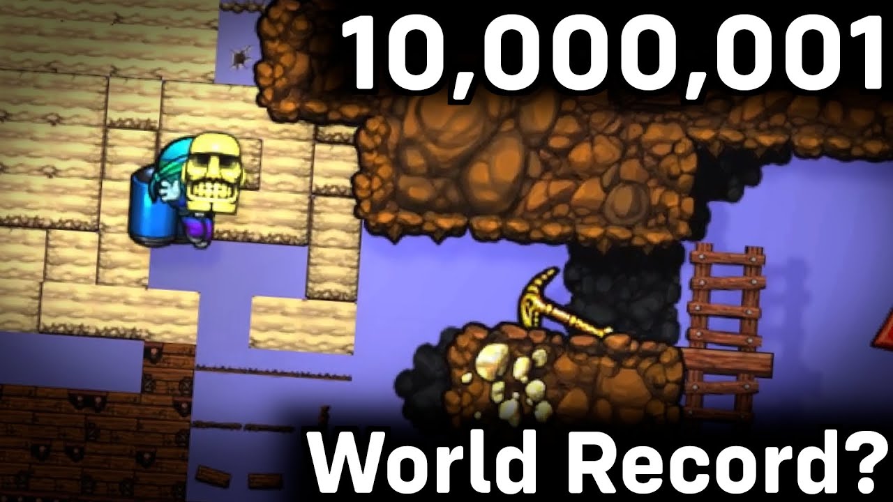 Breaking Spelunky and getting 10 million