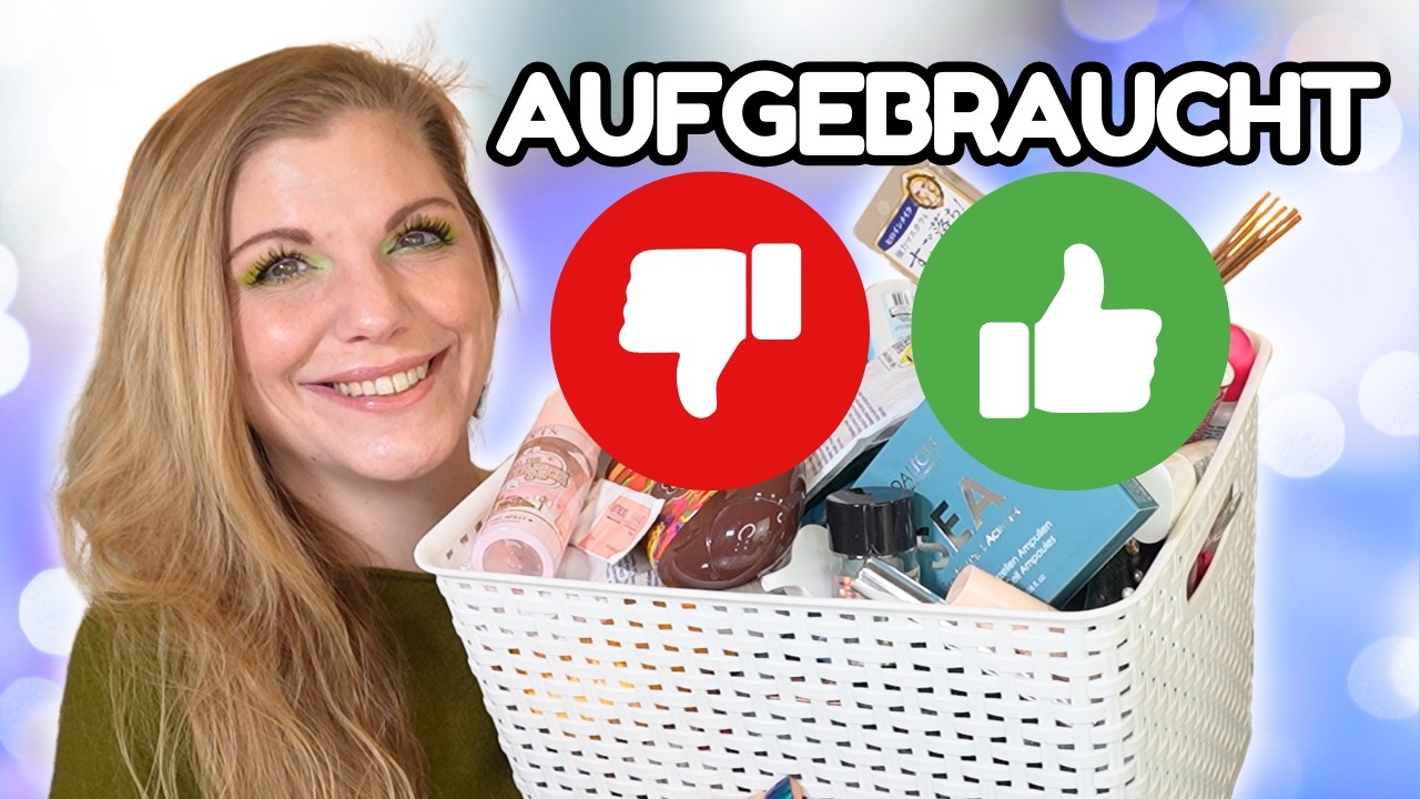 AUFGEBRAUCHT & PLATT GEMACHT 🚮 meine Beauty TOPs & FLOPs Januar 2026 & Verlosung