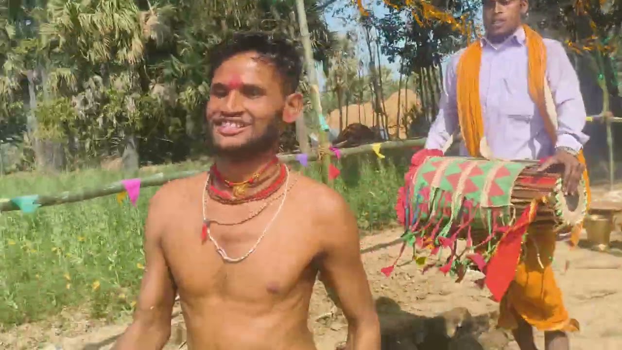 #mantu bhagt or Randhir bhagt or anuj bhagt tino ak sath puja de rhe hai 