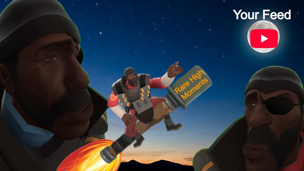 Fly Demo to the Moon |TF2 Clip Dump