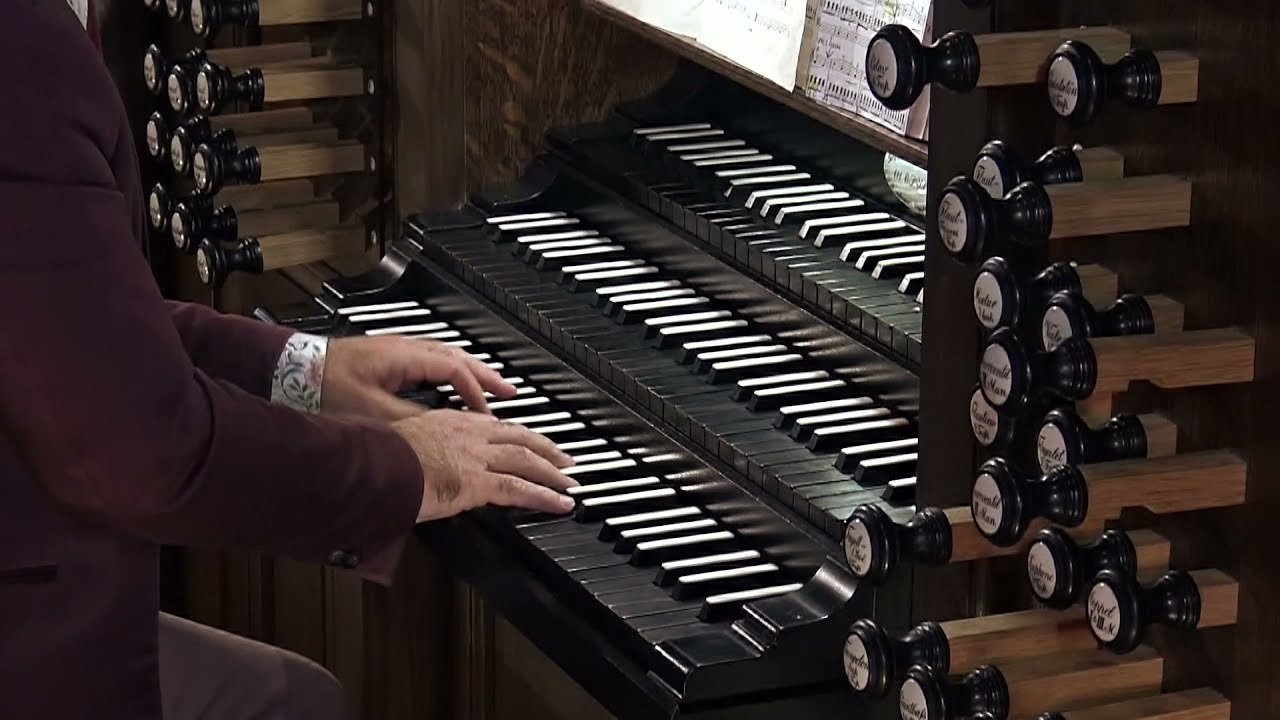 Felix Mendelssohn BRUIDSMARS Op.61 Willem van Twillert IBACH-organ [1864]  Bergen op Zoom WITH SCORE
