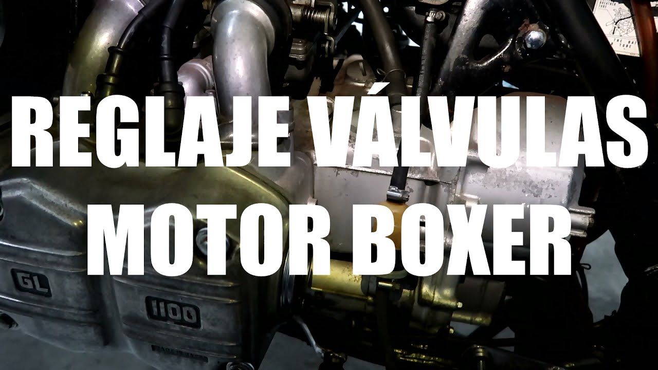 REGLAJE VALVULAS GL1100