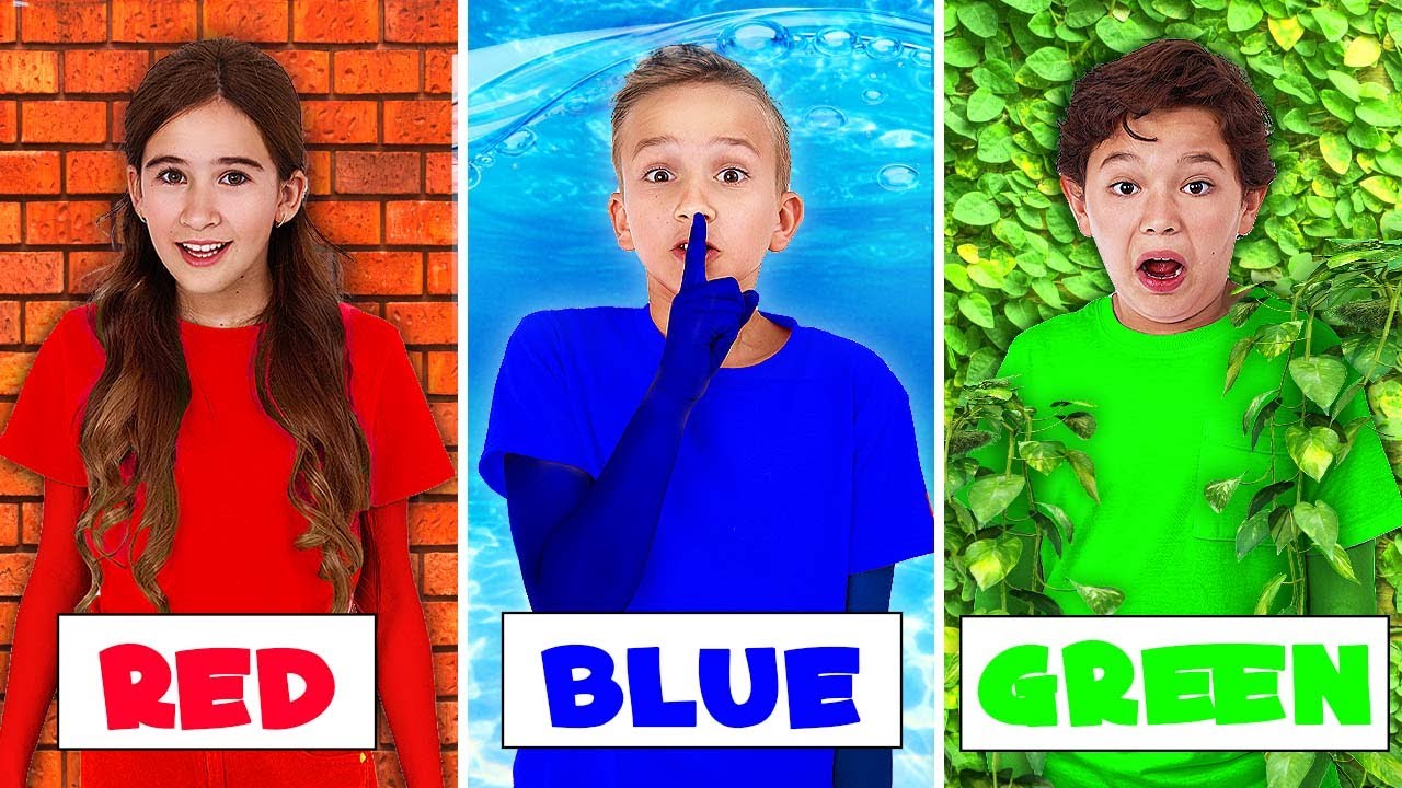 EXTREME HIDE AND SEEK IN ONE COLOR! (CAMOUFLAGE)