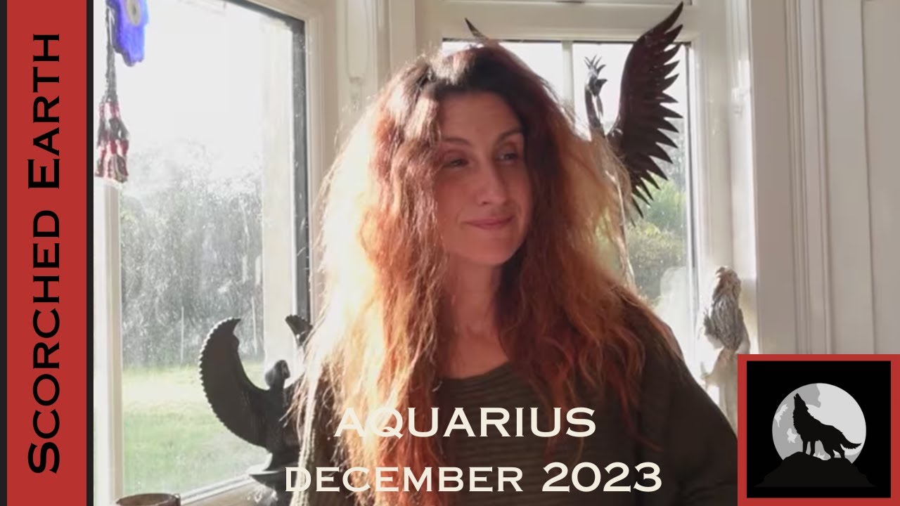 AQUARIUS || DECEMBER 2023 || Explosive End To The Year; Your Emotions Find Their Voice
