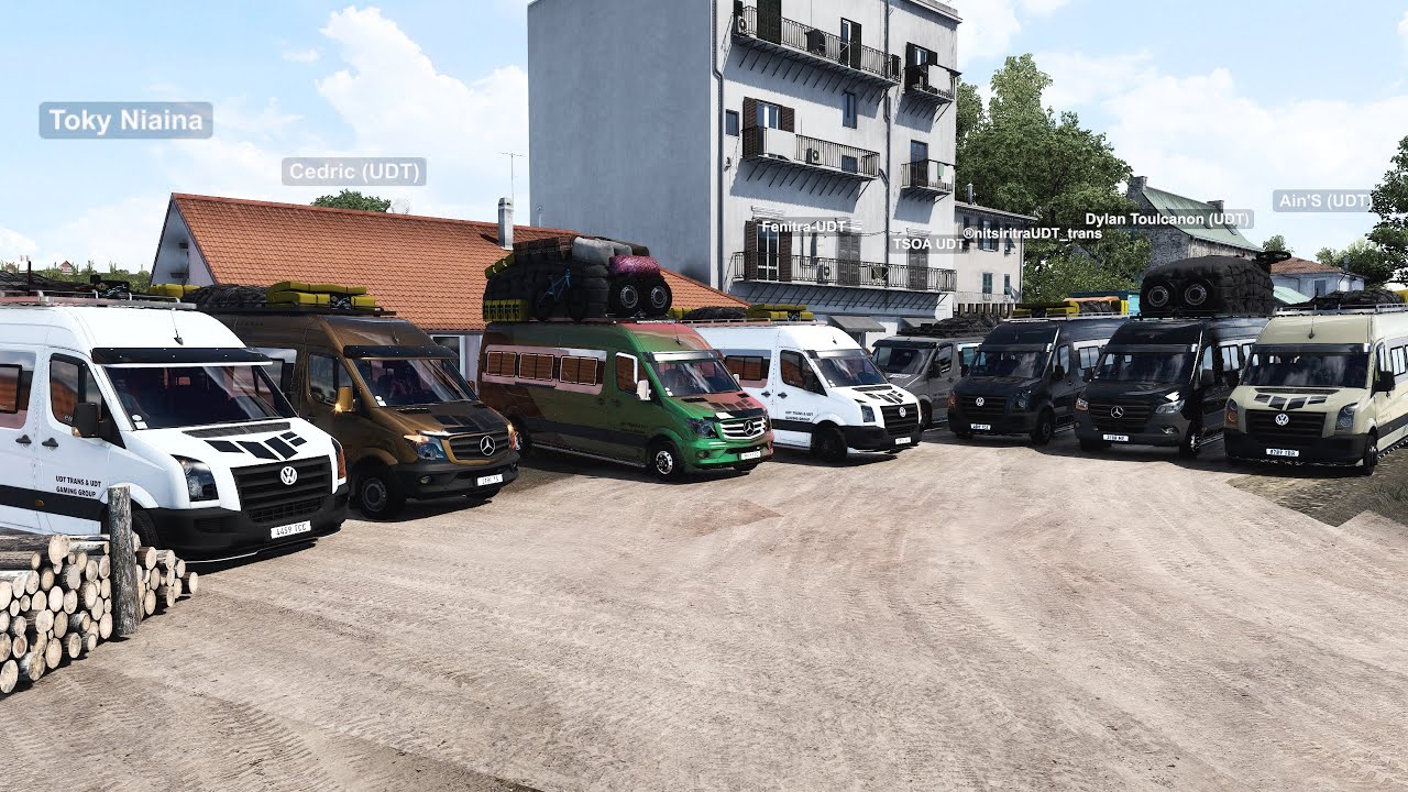 MADAGASCAR SPRINTER MODS ETS 2