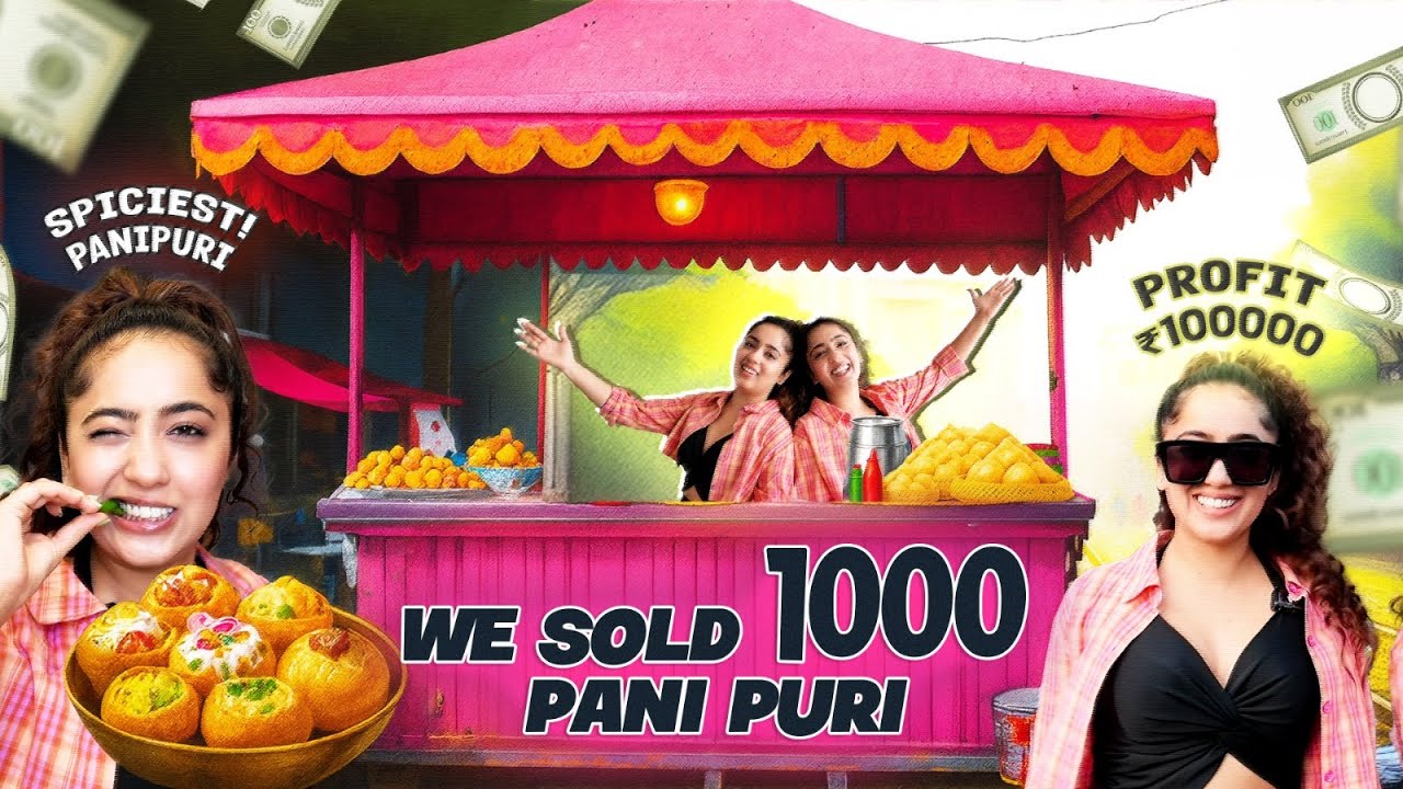 We Sold Pani Puri for a Day – You Won’t Believe What Happened! 😱💸